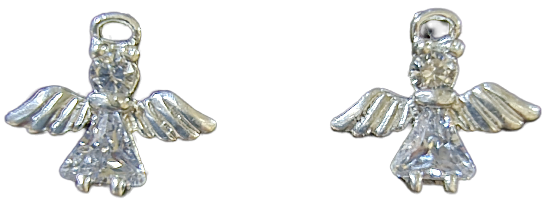 Celestial Guardian Angel Earrings – Sterling Silver .925