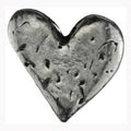 Amuleto de piedra de bolsillo con forma de corazón