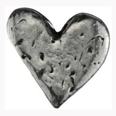 Heart pocket stone amulet