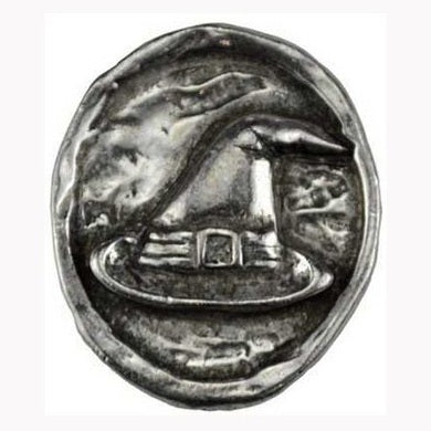 Witch's Hat pocket stone amulet