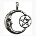 Pentacle Moon Celestial amulet