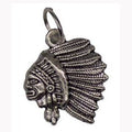 3/4" Indian Head amulet
