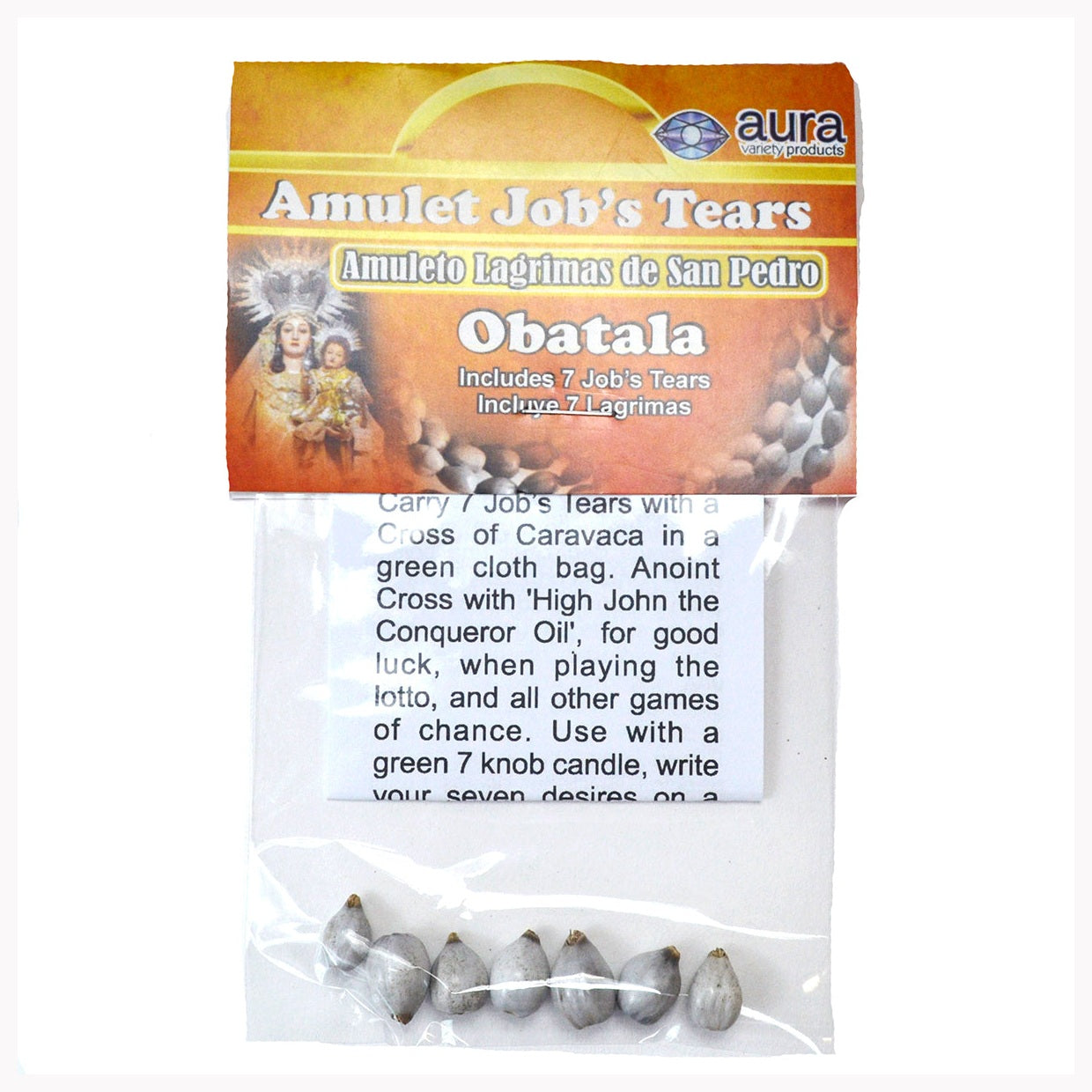 Job's Tears amulet