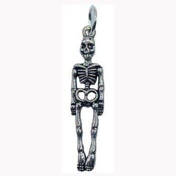 1 1/2" Skeleton amulet