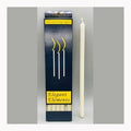 Velas de carillón color marfil de 10 pulgadas (paquete de 6)
