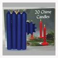 1/2" Dark Blue Chime Candle 20 pack