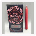 1/2" dia 5" long Red chime candle 20 pack
