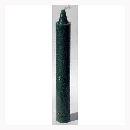 Green 6" Household candle