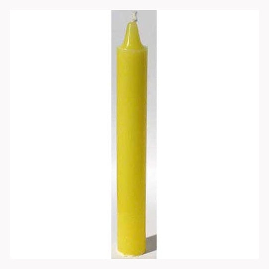 Yellow 6" Household Candle