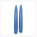7" Amish Grey taper pair Candle