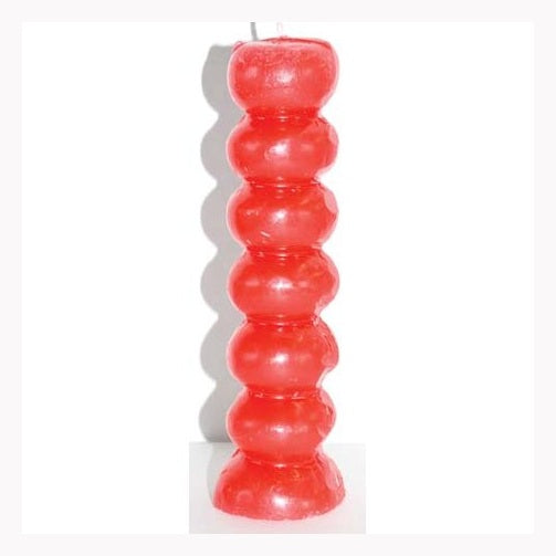 6 1/2" Red Seven knob candles
