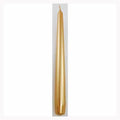 9" Gold taper candle