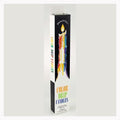 (set of 2) Mutli-Color Drip candles