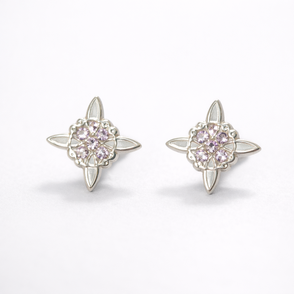 Witch’s Knot Stud Earrings · Sterling Silver Protection
