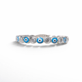 Protective Eye Ring · Sterling Silver .925