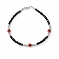 Protective Crystal Bracelet  .925 Sterling Silver