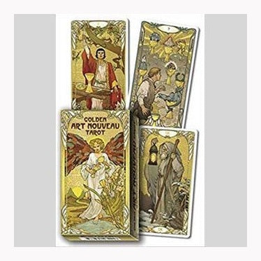 Golden Art Nouveau tarot