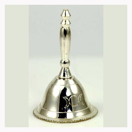 Campana de altar con diseño de triple luna de 2 1/2"