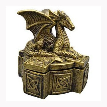 Caja de dragón celta de 5"
