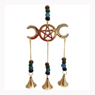 Triple Moon wind chime