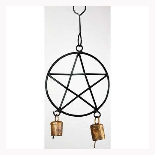 Pentagram wind chime 5"