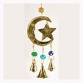 Three Bell Star and Moon wind chime