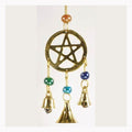 Three Bell Pentagram wind chime