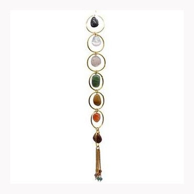 Gemstone 7 Chakra wall hanging