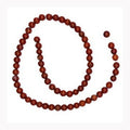 Cuentas de jaspe rojo de 6 mm