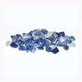 1 lb Lapis tumbled chips 7-9mm