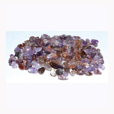 1 lb Super 7 tumbled chips 5-7mm