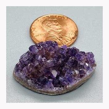1" Amethyst Marquise druse cabochon