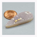 2" Amethyst Tear druse cabochon