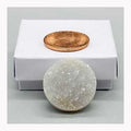 1" Amethyst Circle druse cabochon