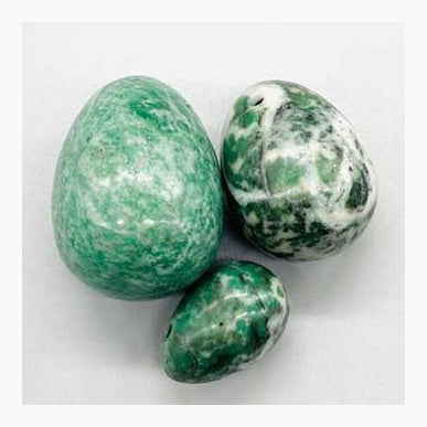(set of 3) Jade Yoni eggs