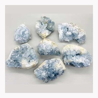 ~11# Flat of Celestite 1.5-5"