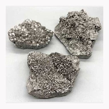 ~4.5# Crystal druse silver