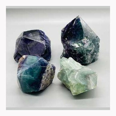 ~7# Flat of Fluorite, polished top