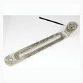Pentagram and Triple Moon ash catcher  incense burner