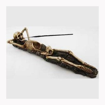Skeleton incense holder  incense burner