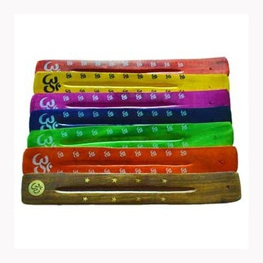 Om Wooden ash catcher  incense burner