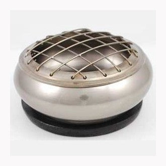 pewter Screen charcoal burner