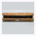 12" Flip Top Triple Moon incense burner holder