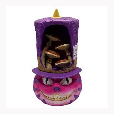 6 3/4" Cheshire Cat back flow incense burner