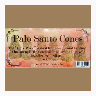 6 conos de Palo Sant