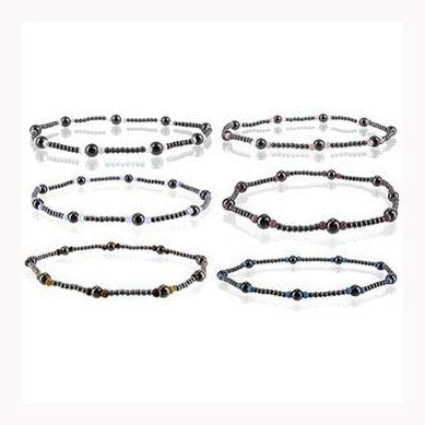 Magnetic Hematite anklet
