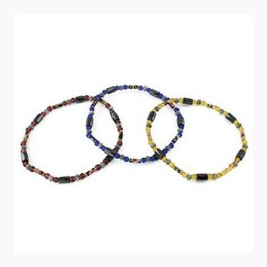 Magnetic Hematite Beaded anklet