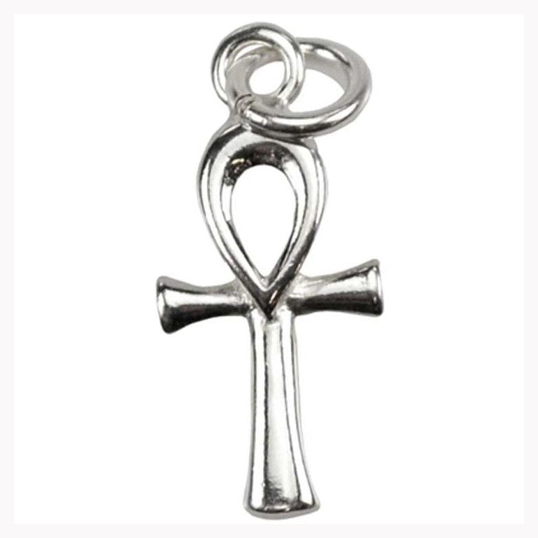 Ankh  sterling silver 1/2" x 5/8"