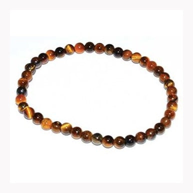 4mm Tiger Eye, Yellow