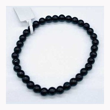 5mm Tourmaline, Black bracelet